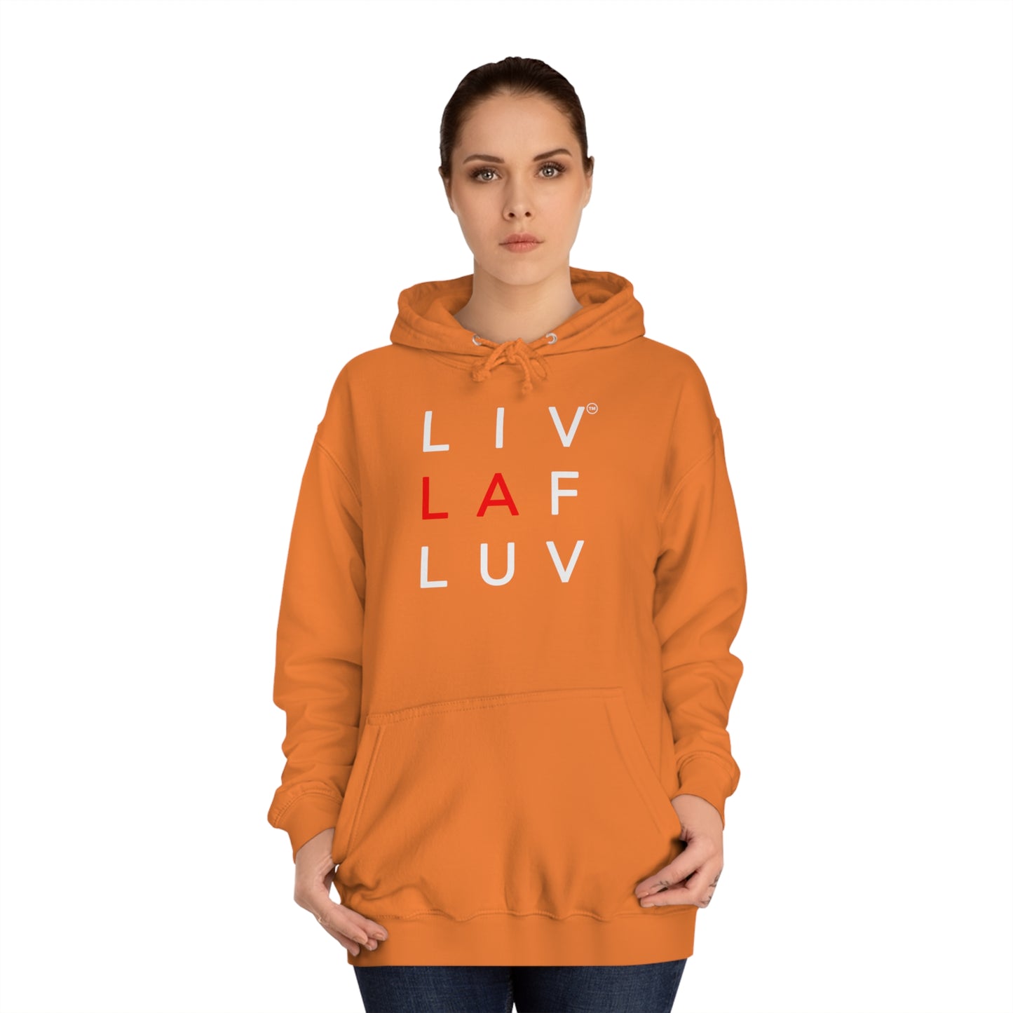 LIV LAF LUV Trendsetter Unisex College Hoodie