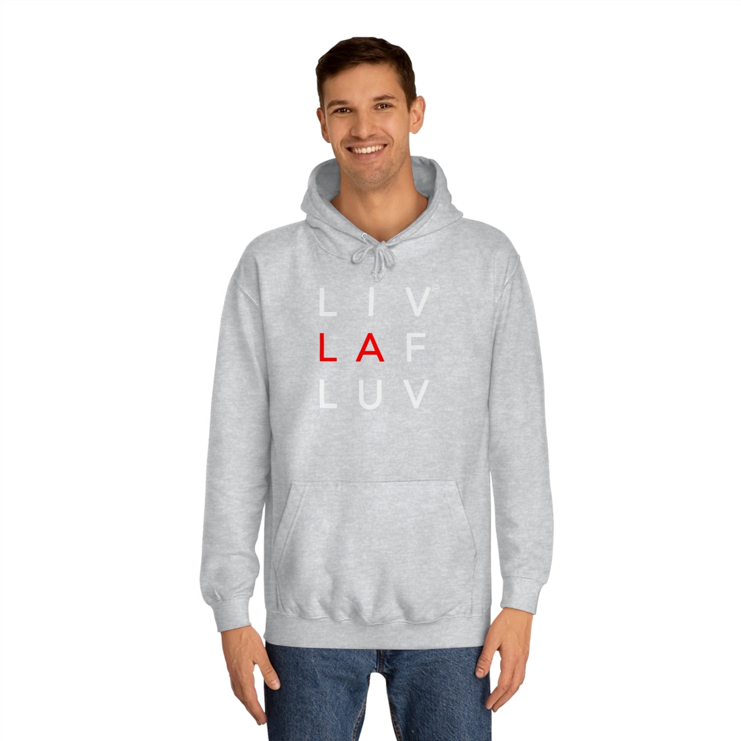 LIV LAF LUV Trendsetter Unisex College Hoodie