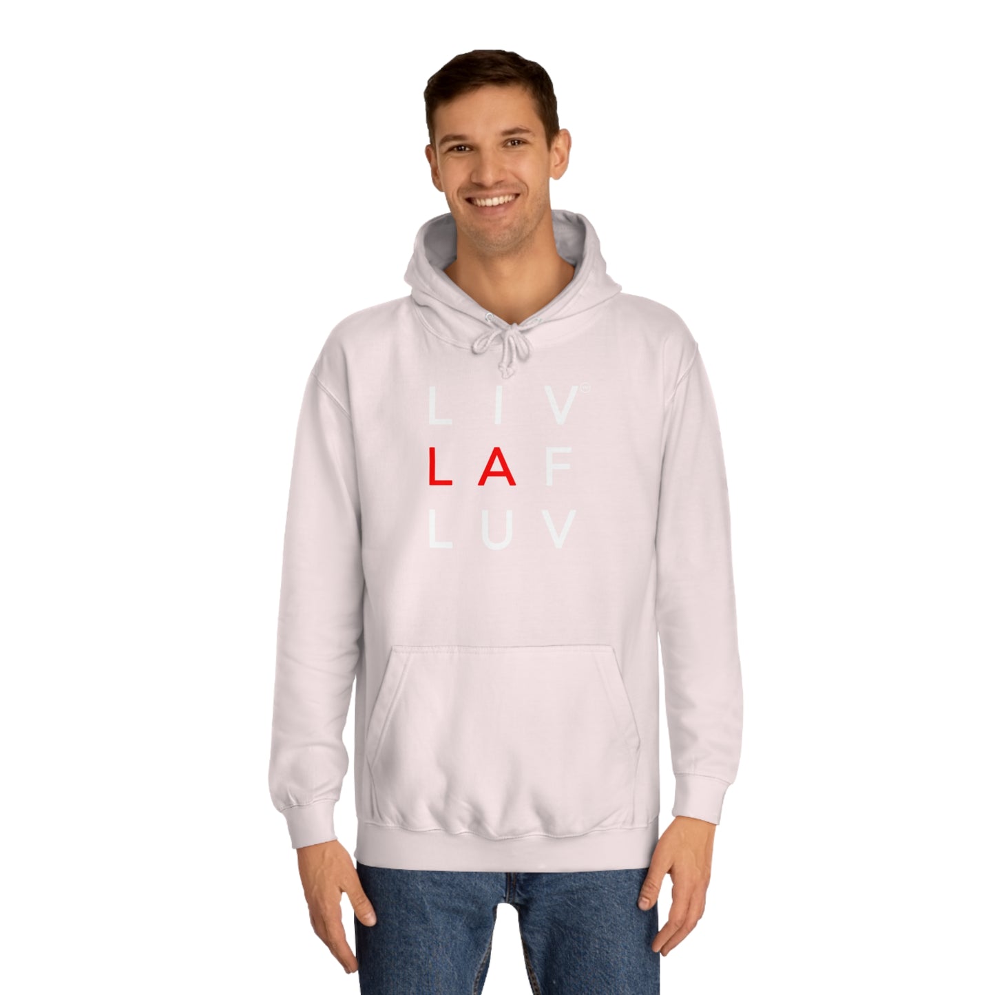 LIV LAF LUV Trendsetter Unisex College Hoodie