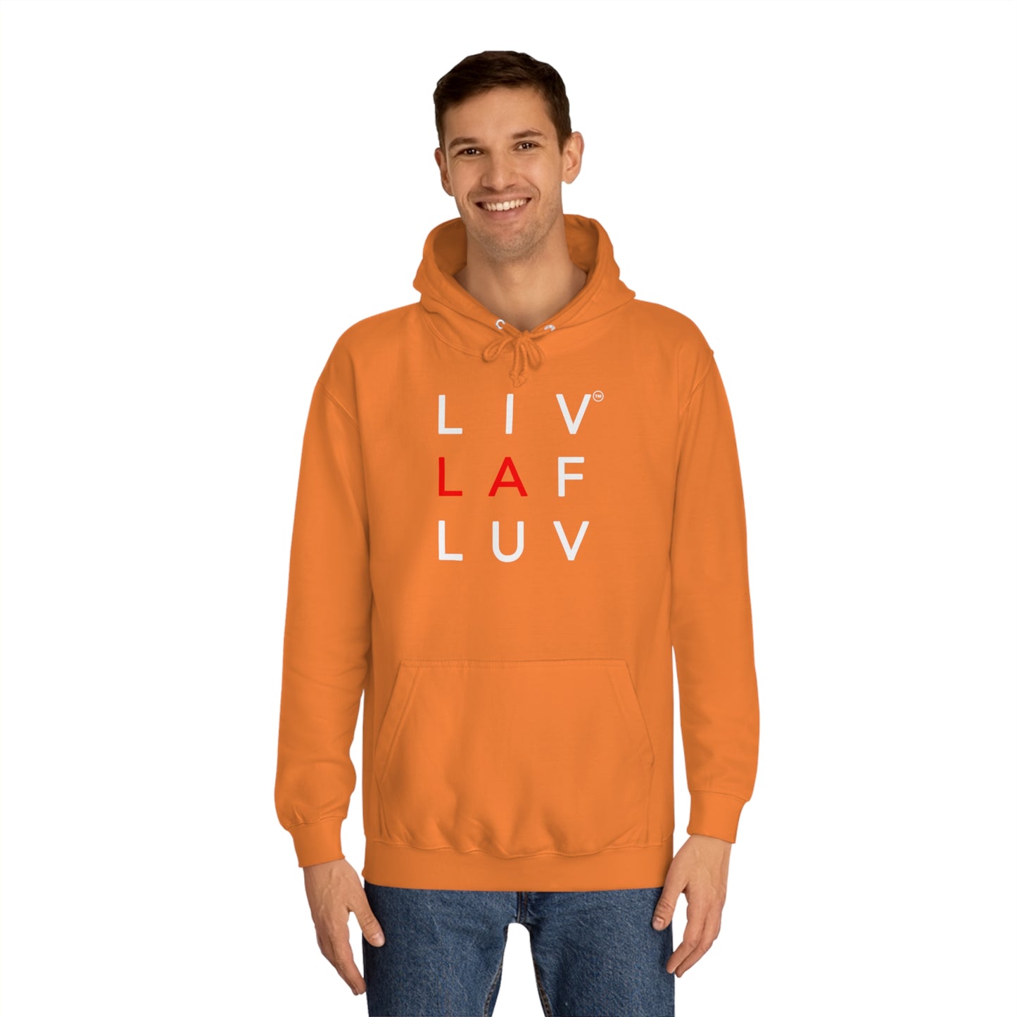 LIV LAF LUV Trendsetter Unisex College Hoodie