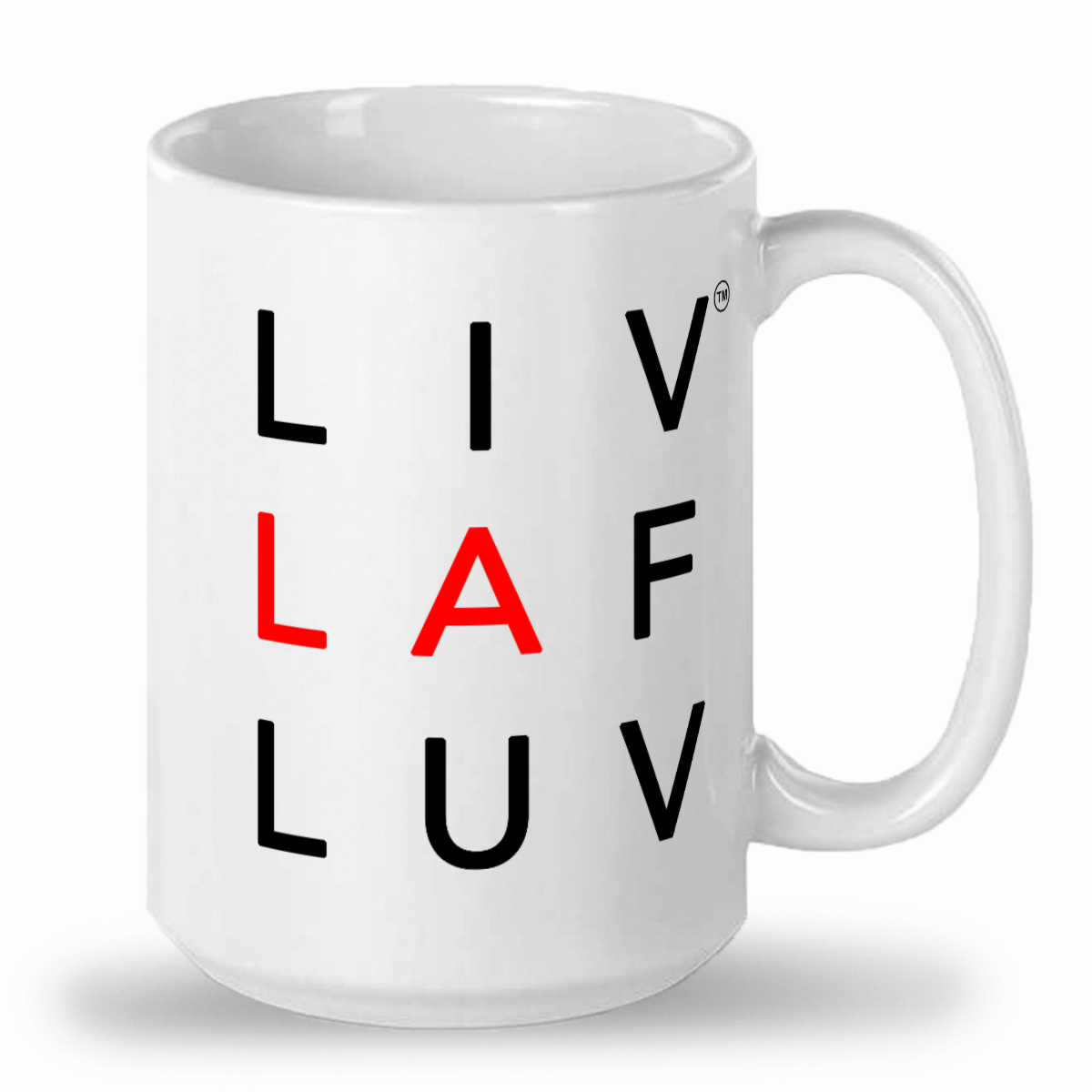 LIV LAF LUV 15oz Sip and Smile Souvenir Mug